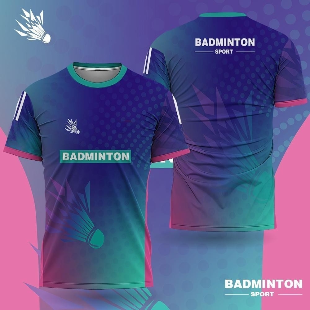 Badminton Aesthetic - Pakaian Bulu Tangkis Pria Kaos Bulu