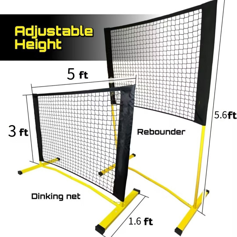 Training Net Mini - Jaring Latihan Rebound Mini Pickleball untuk