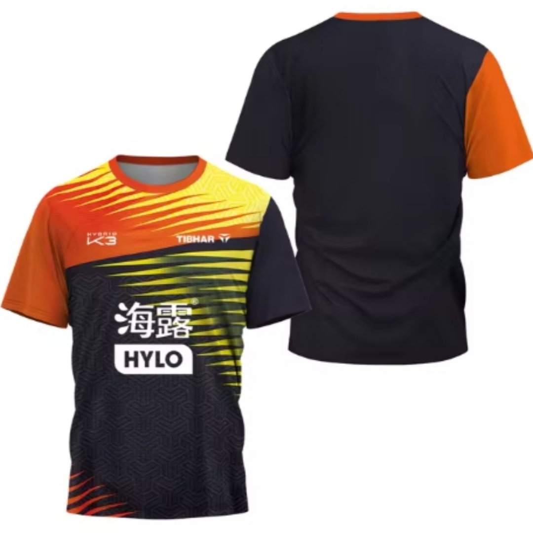 Kaus Tenis Meja pria fragmen s - Badminton Aesthetic ulasan dan harga