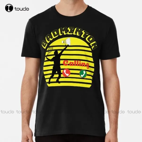 Kaos Premium Badminton Calling - Badminton Is Calling ulasan dan harga