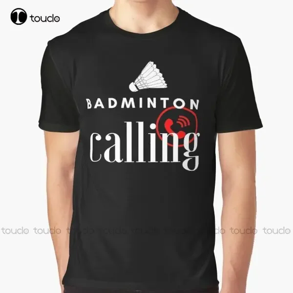 Kaos Grafis Badminton Calling  - Badminton Is Calling ulasan dan harga