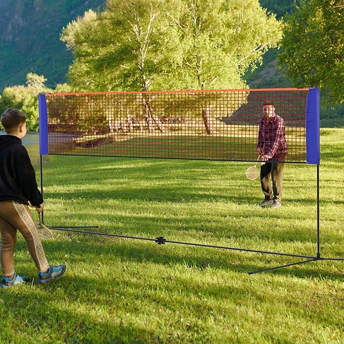 Jaring Bulu Tangkis Portabel U - Badminton Badminton ulasan dan harga