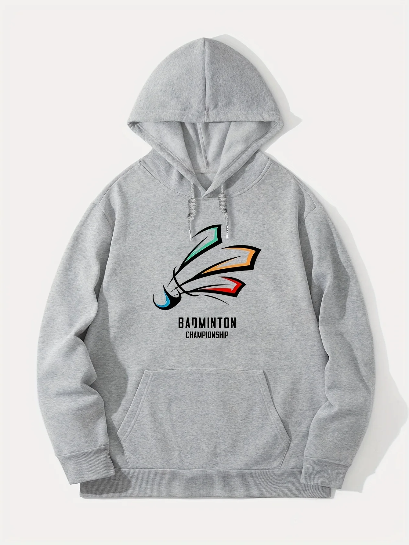 Hoodie Grafis Kejuaraan Bulu T - Badminton Championship ulasan dan harga
