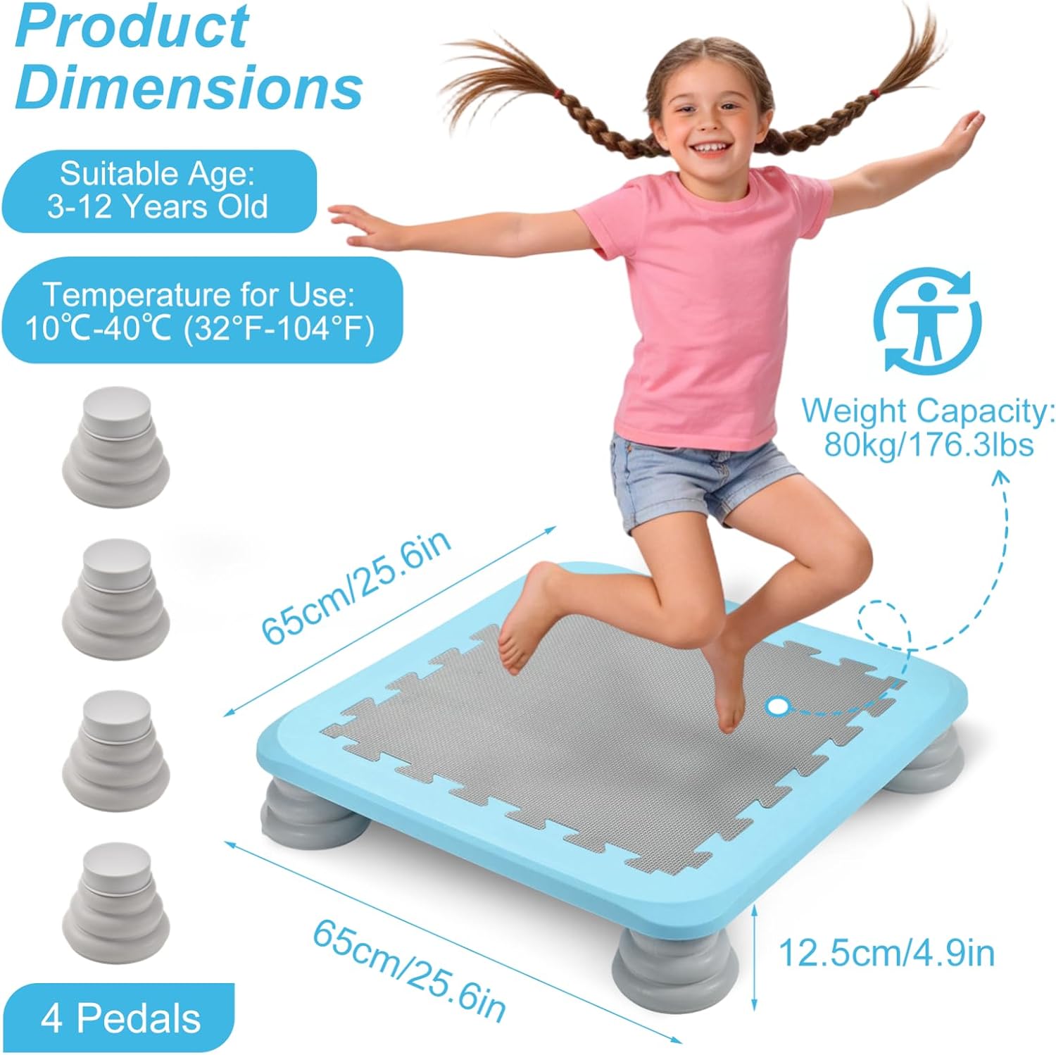 Trampolin Anak, Tempat Lompat  - Training Net Mini ulasan dan harga