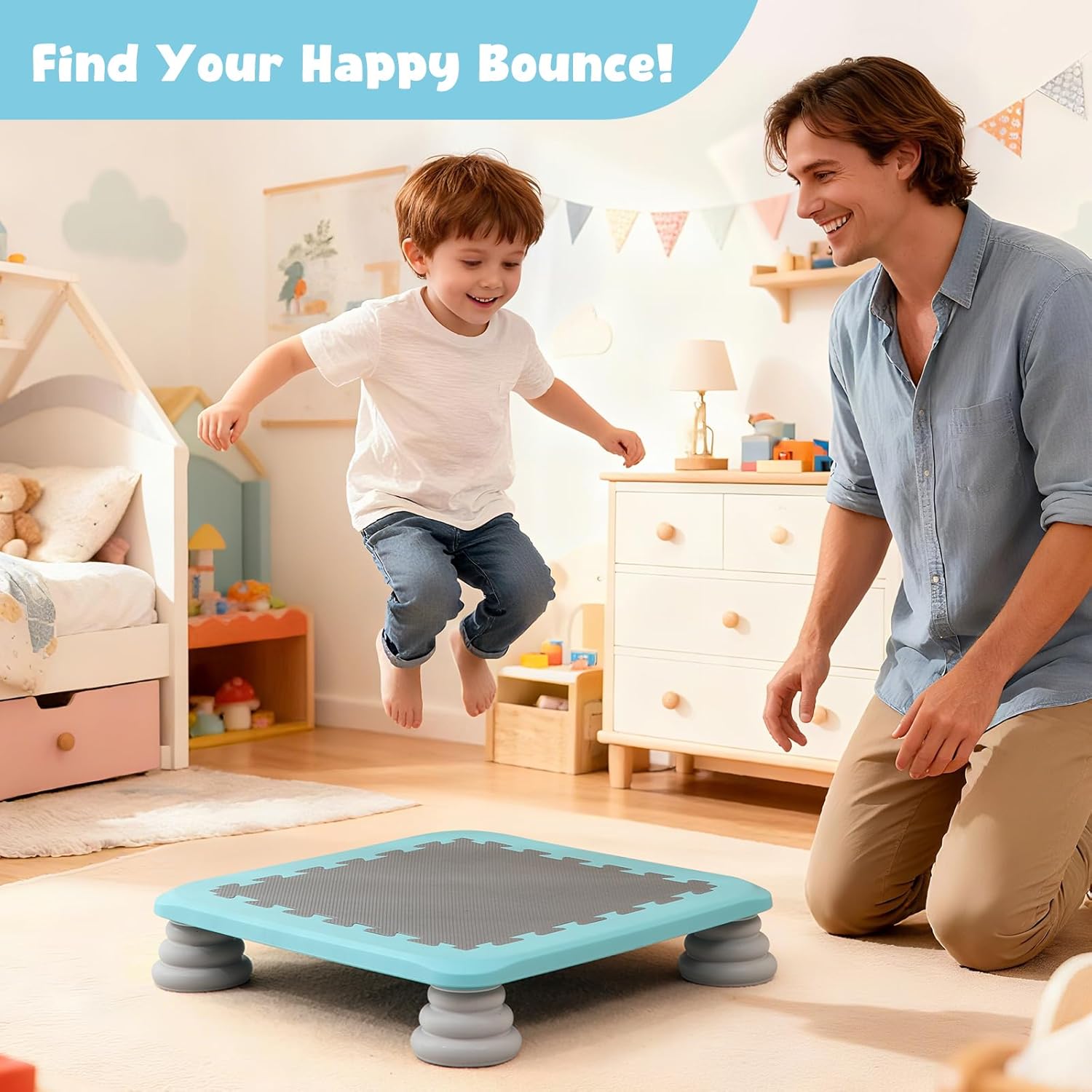 Trampolin Anak, Tempat Lompat  - Training Net Mini ulasan dan harga