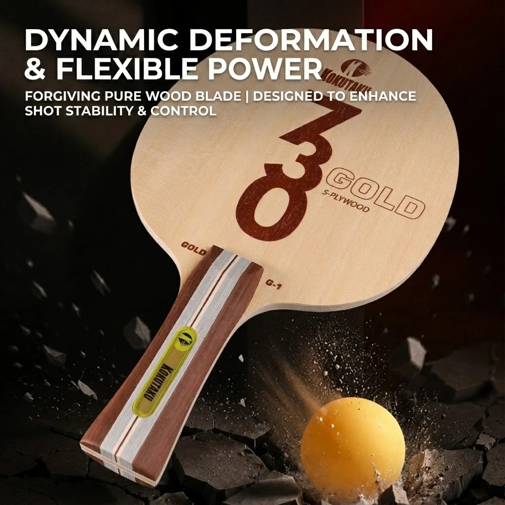 Blade Tenis Meja Kokutaku FL 7 - Badminton Badminton ulasan dan harga