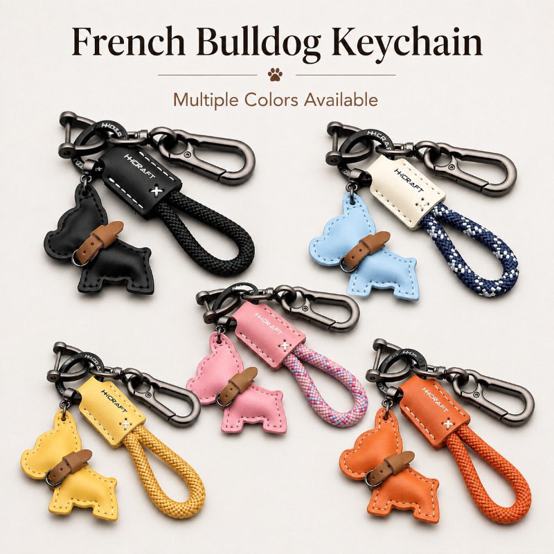 Gantungan Kunci Bulldog Pranci - String Tension Clip ulasan dan harga