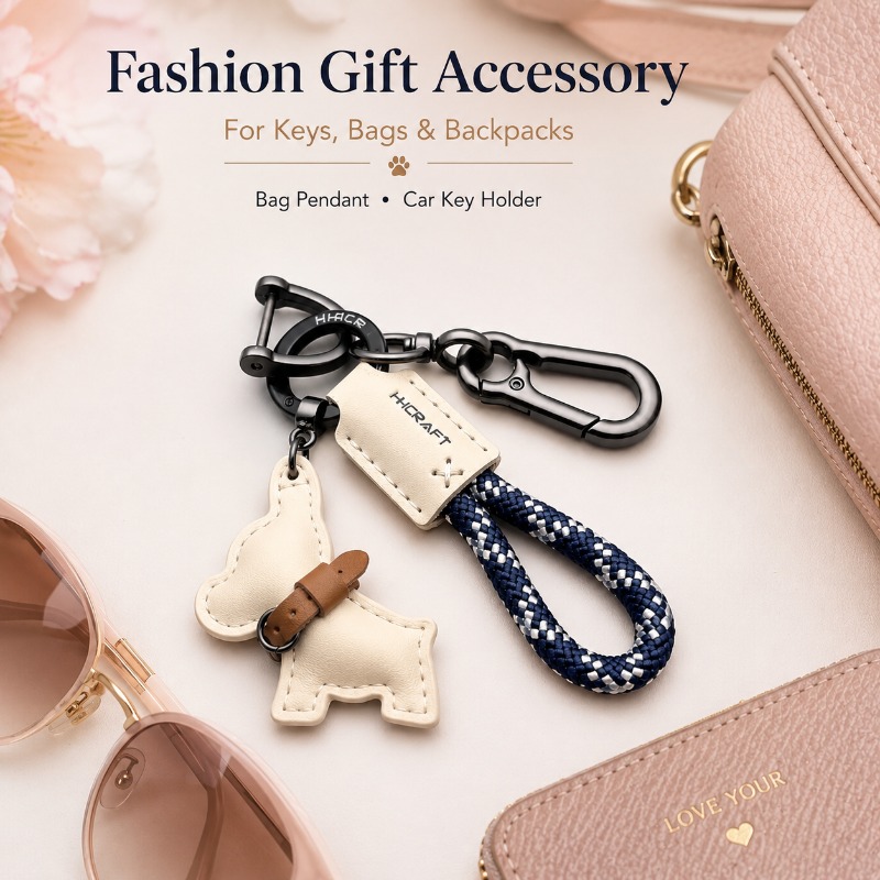 Gantungan Kunci Bulldog Pranci - String Tension Clip ulasan dan harga