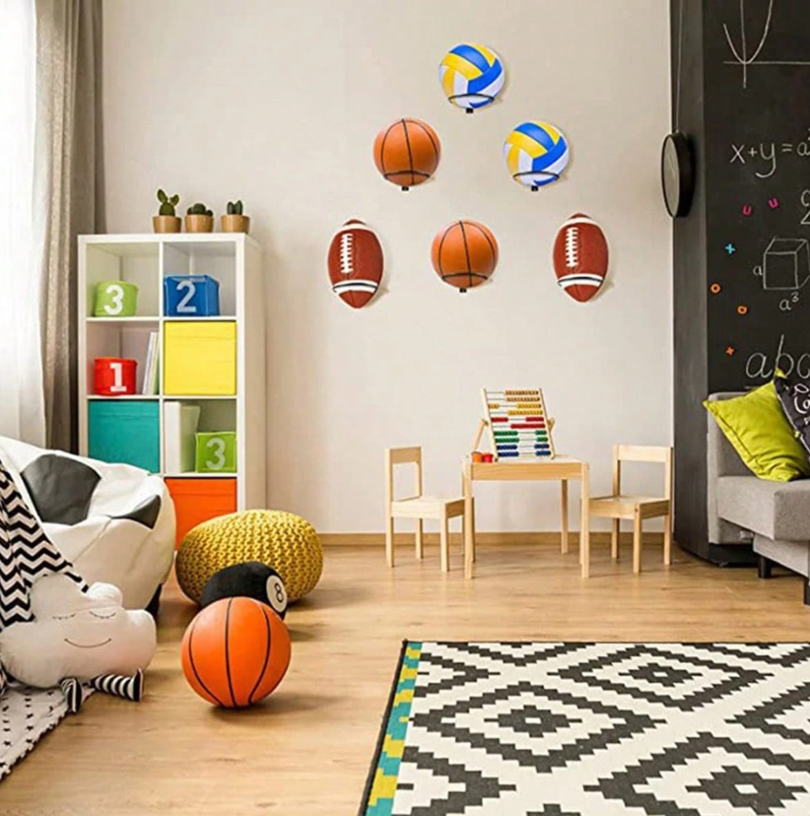 Rak Pajangan Bola Basket yang  - Badminton Zone ulasan dan harga