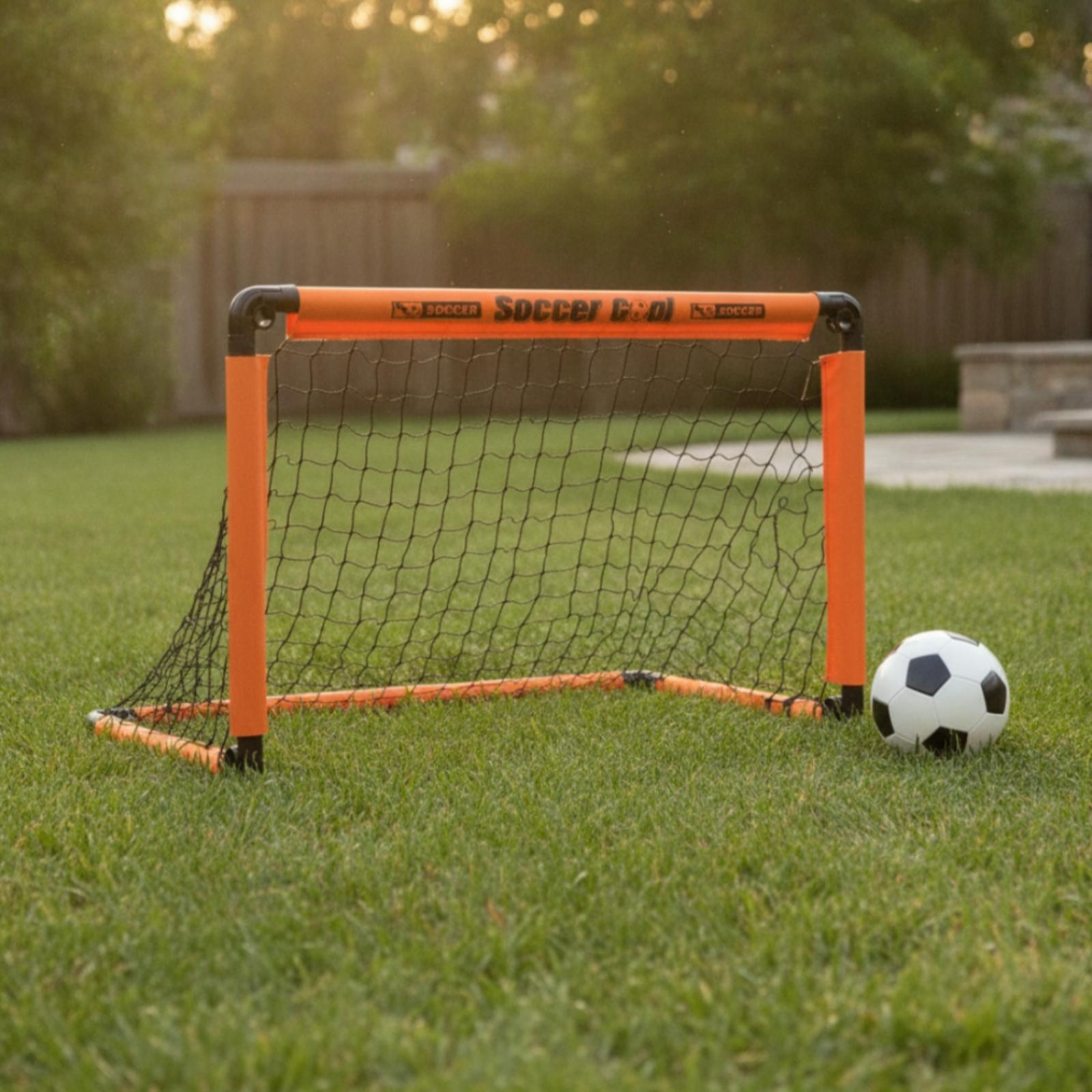 Gawang Sepak Bola Lipat Portab - Training Net Mini ulasan dan harga