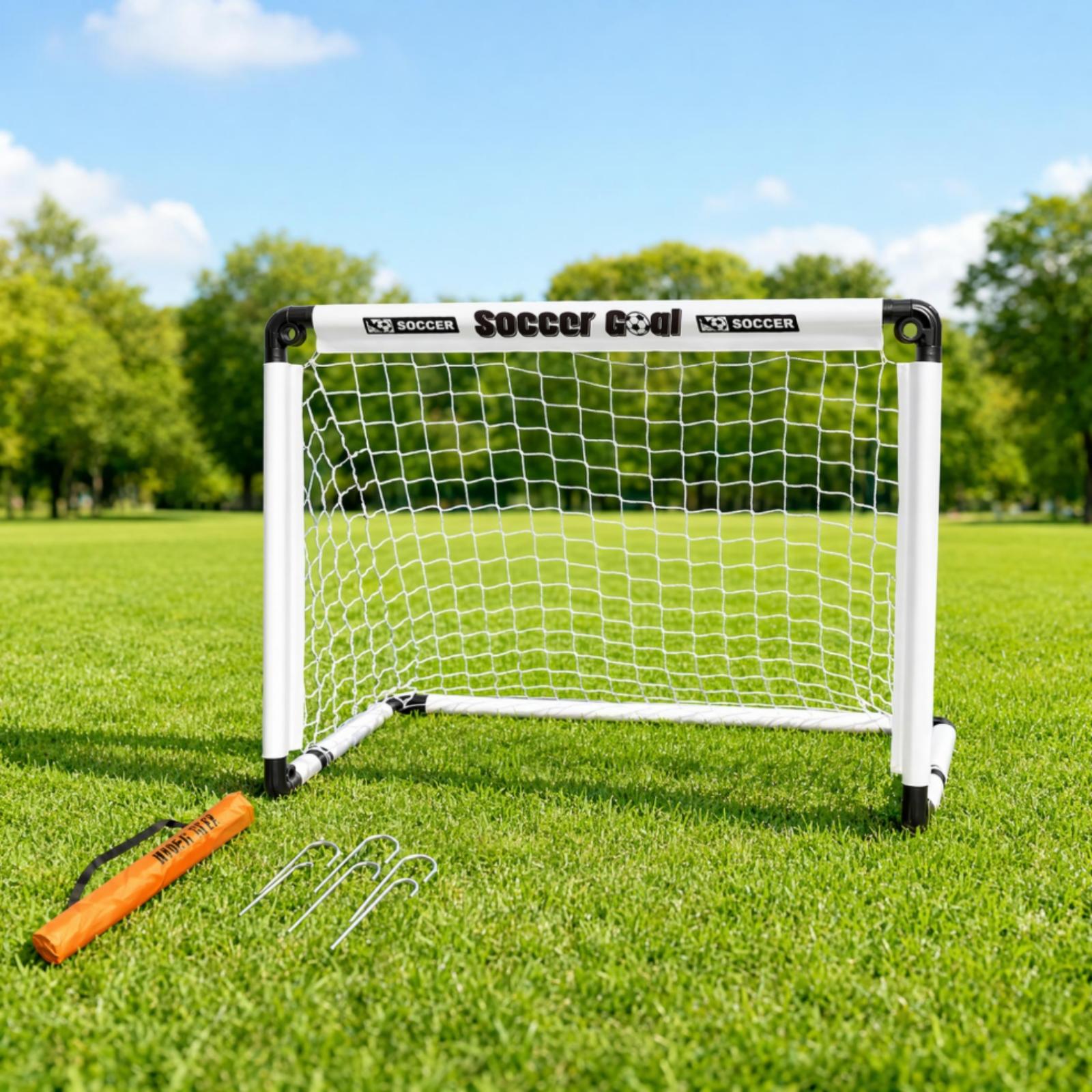 Gawang Sepak Bola Lipat Portab - Training Net Mini ulasan dan harga