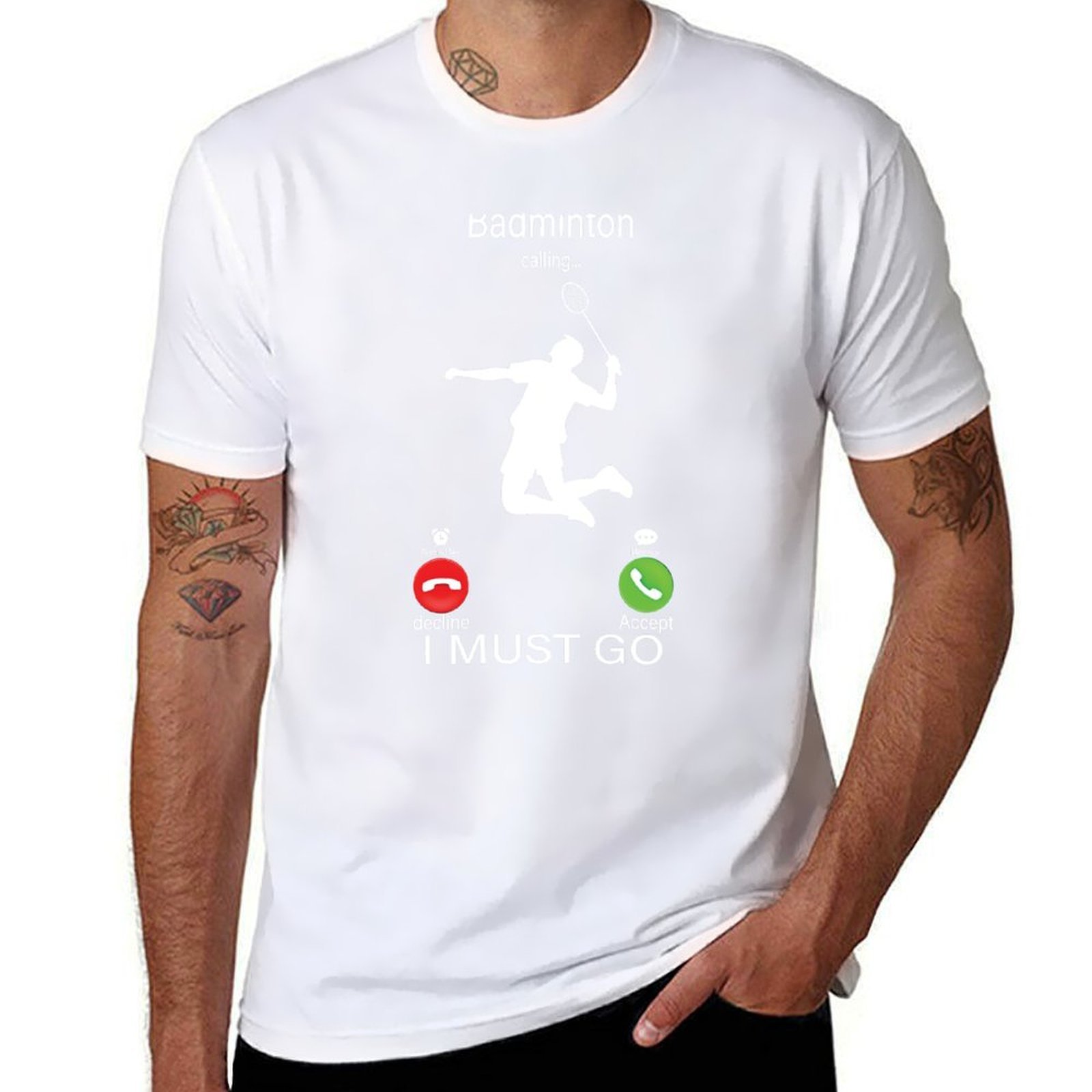 Kaus Badminton Is Calling And  - Badminton Is Calling ulasan dan harga