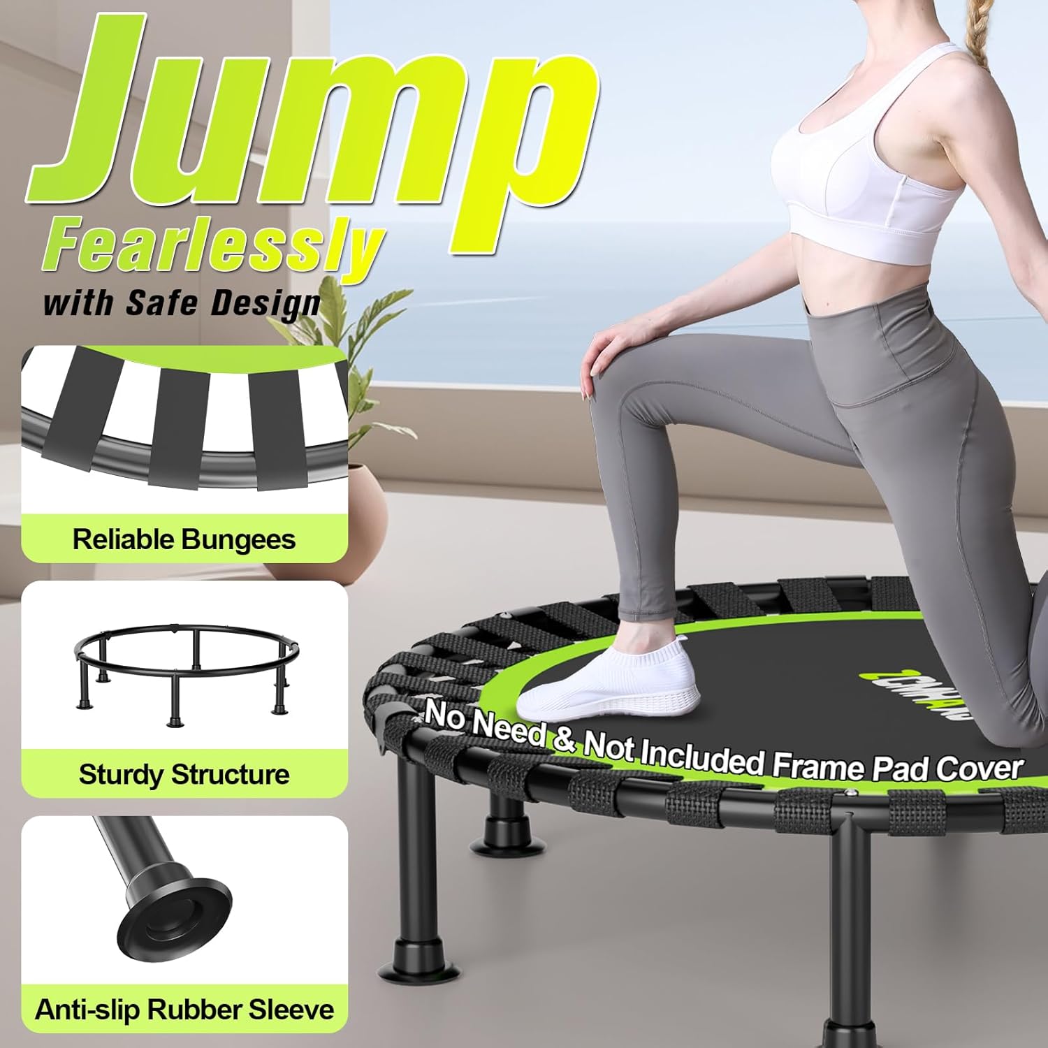 Trampolin Mini Lipat 40