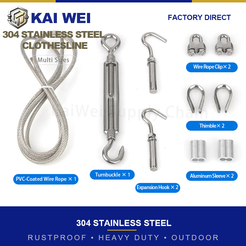 Set Tali Kawat Baja Tahan Kara - String Tension Clip ulasan dan harga
