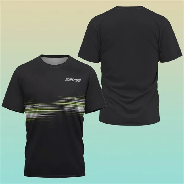 Kaos Tenis Meja 3D Printing Te - Badminton Aesthetic ulasan dan harga