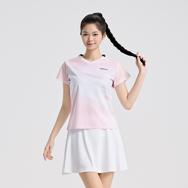 Kaos Bulu Tangkis Wanita Asli  - Badminton Aesthetic ulasan dan harga